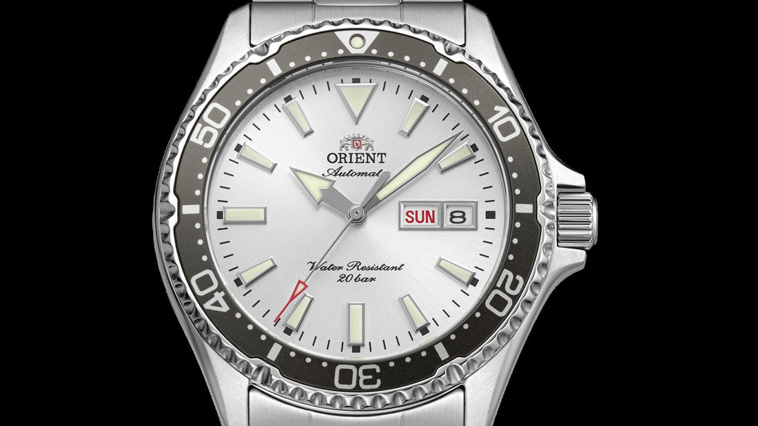Orient Mako RA-AA0825S с механизъм F6922, дата и ден от седмицата