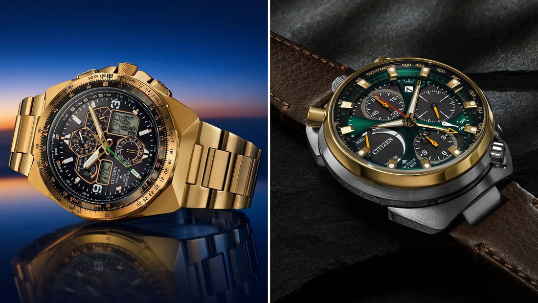 Citizen Promaster Skyhawk JY8144-50E и Tsuno Chrono AV0104-06W