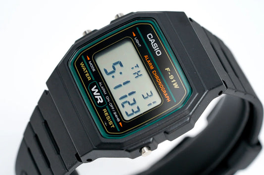 Мъжки часовник CASIO - F-91W-3DG