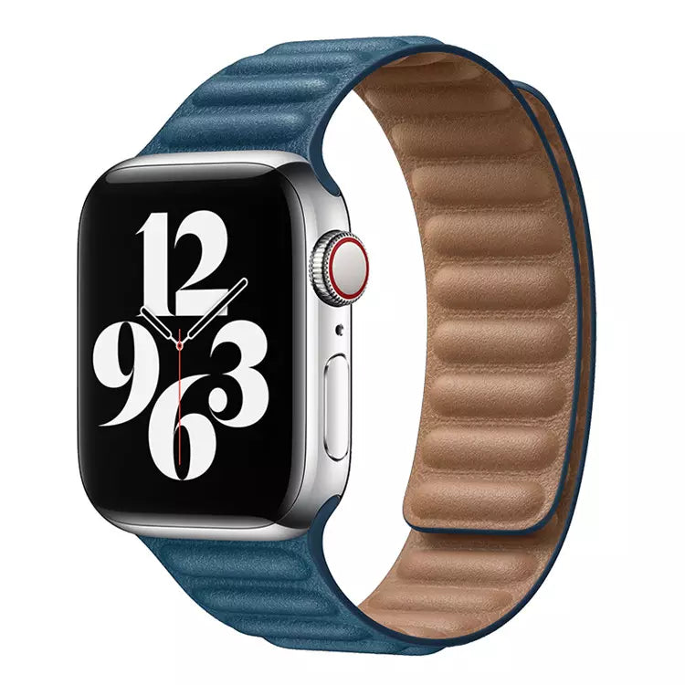 Каишка за Apple Watch - Gross Blue Fishbone - 42/44/45мм