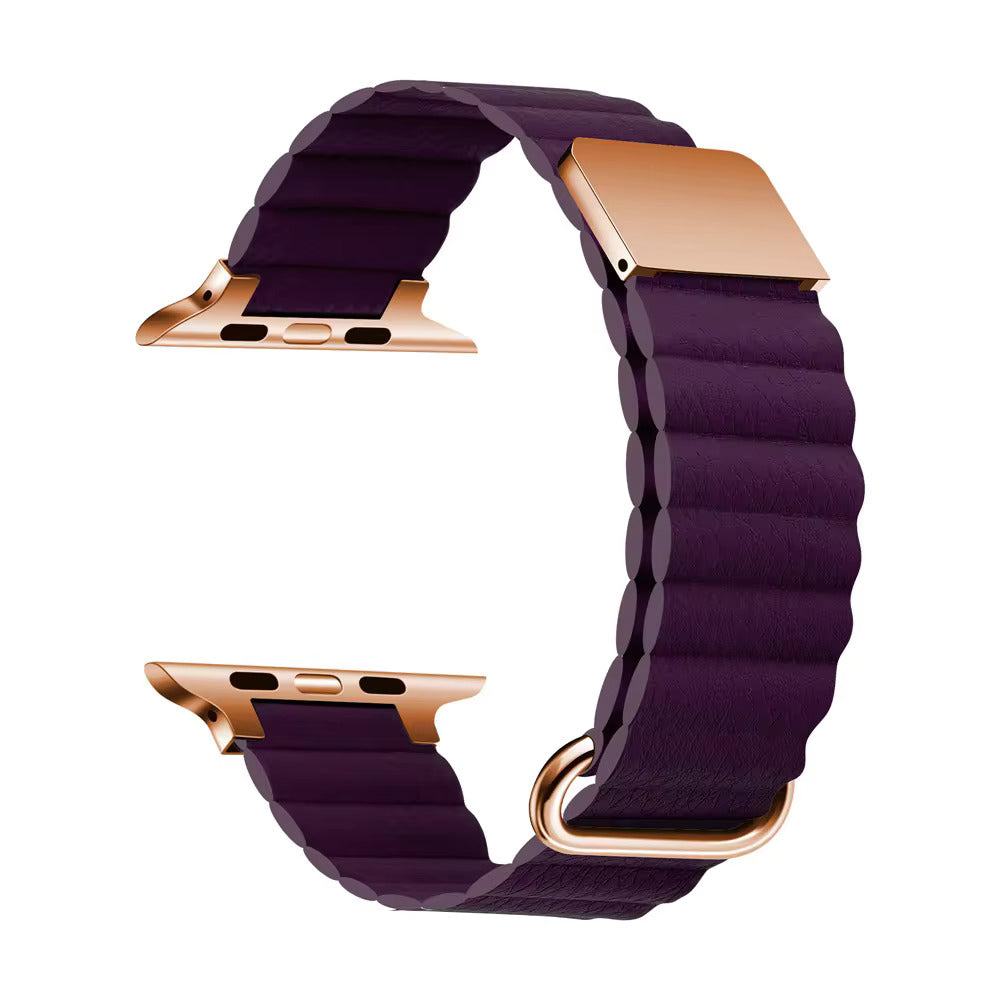 Верижка за Apple Watch - Gross Fiber Royal Purple - 42/44/45/49мм