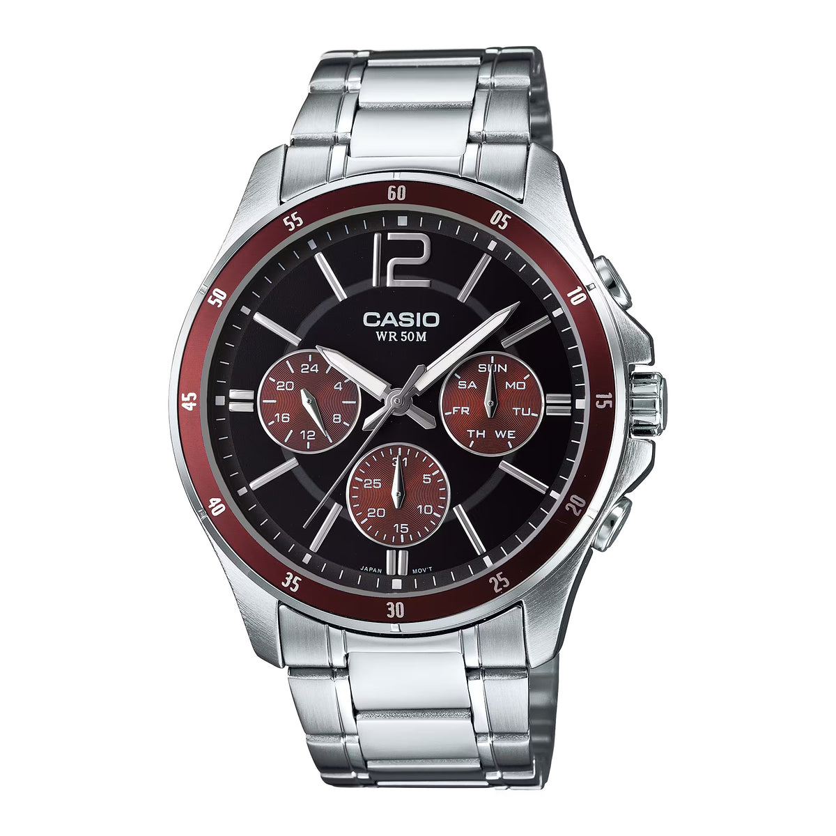 Мъжки аналогов часовник Casio Multi-Dial - Casio Collection - MTP-1374D-5AVDF