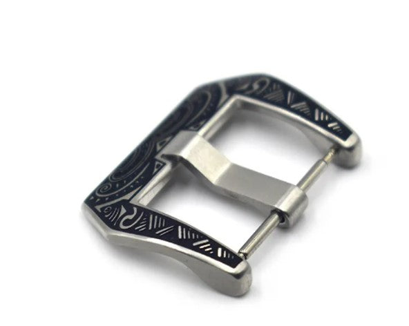 Закопчалка за каишка за часовник - Gross Solid Engraved - 24мм
