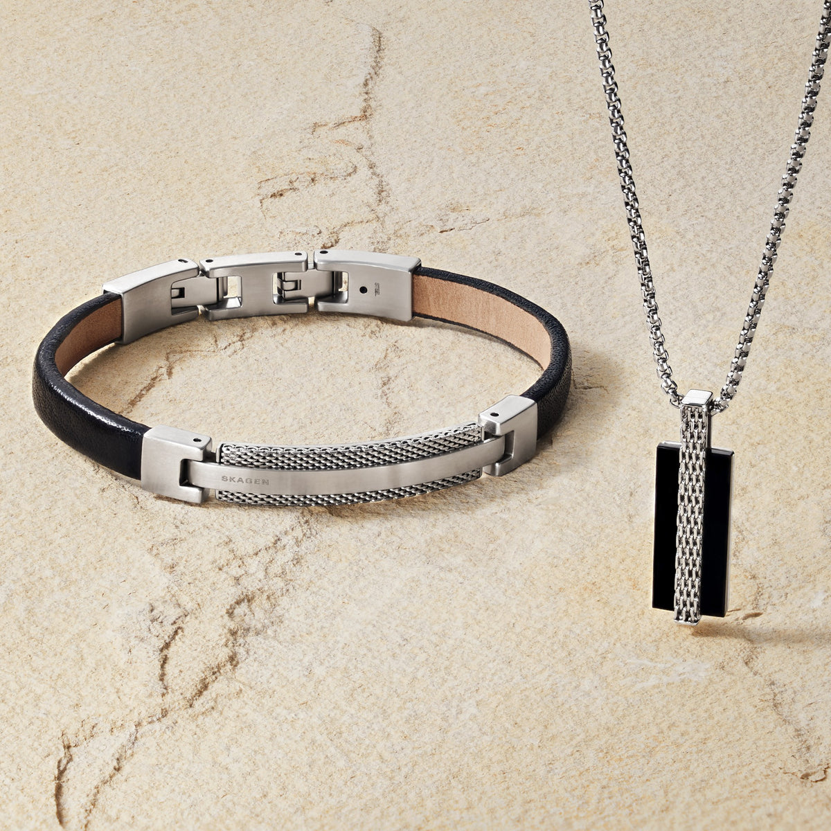 Мъжко колие SKAGEN - SKJM0209040