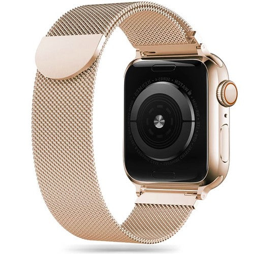 Златиста миланезе меш за Apple Watch