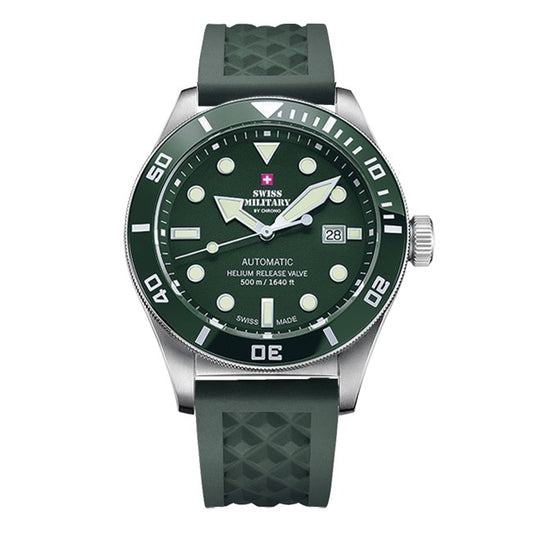 Мъжки часовник SWISS MILITARY BY CHRONO - SMA34075.03SET GREEN