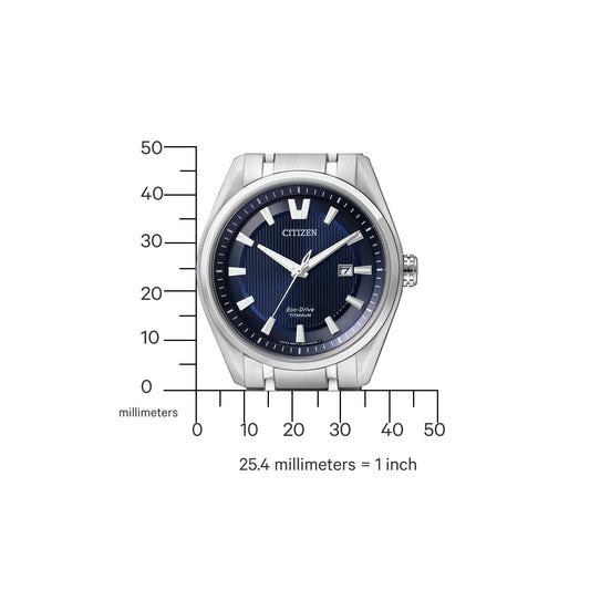 Мъжки часовник CITIZEN Titanium Eco-Drive - AW1240-57L