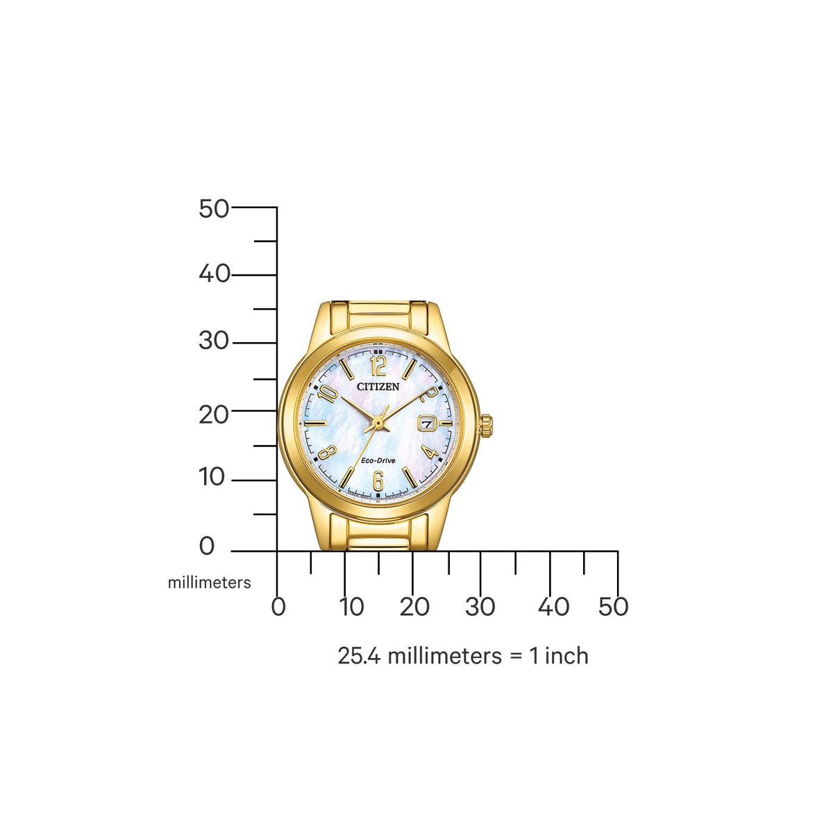 Дамски часовник CITIZEN - FE1242-78D