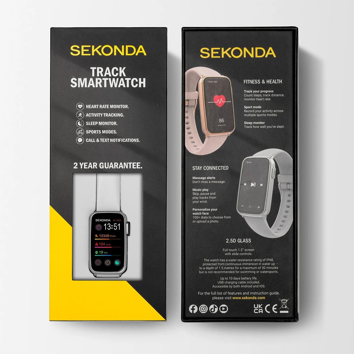 Унисекс смарт часовник Sekonda Track - S-30171.00