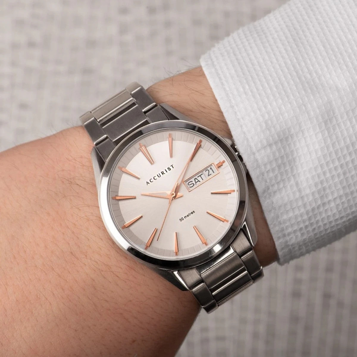 Мъжки аналогов часовник Accurist Classic - A-7331