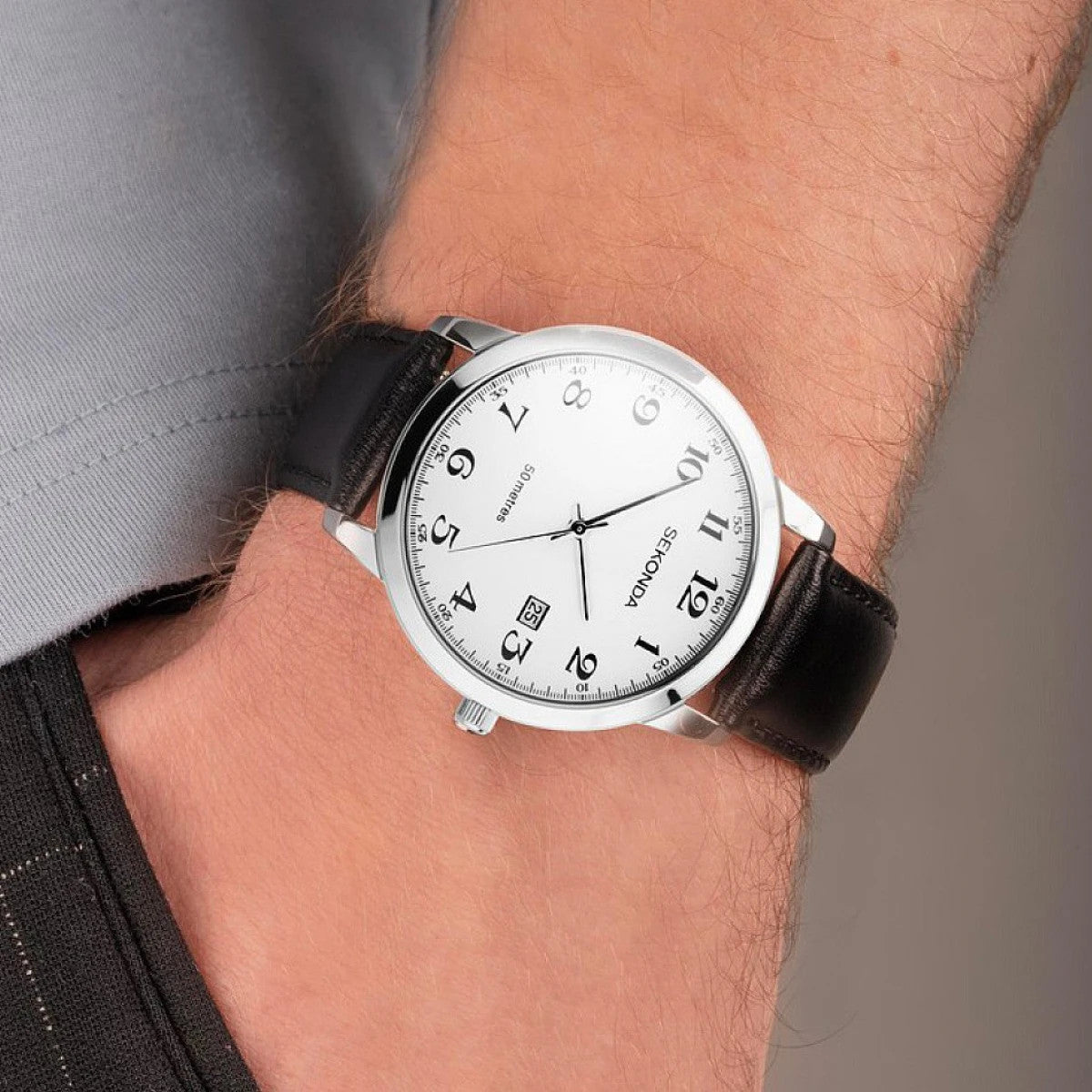Мъжки аналогов часовник Sekonda Classic - S-30129.00