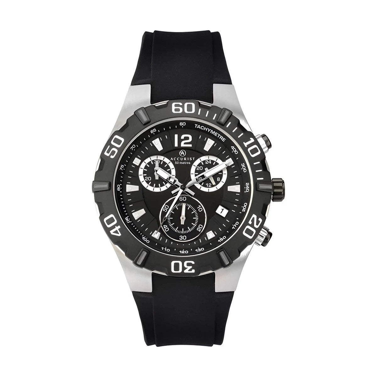 Мъжки аналогов часовник Accurist Chronograph - A-7253