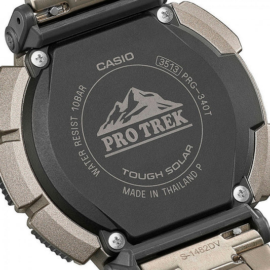 Мъжки часовник Casio Pro Trek Titanium - PRG-340T-1ER