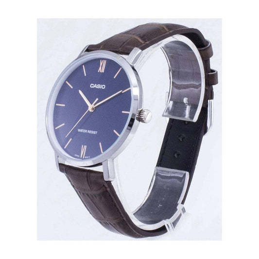 Мъжки аналогов часовник Casio - Casio Collection - MTP-VT01L-2BUDF