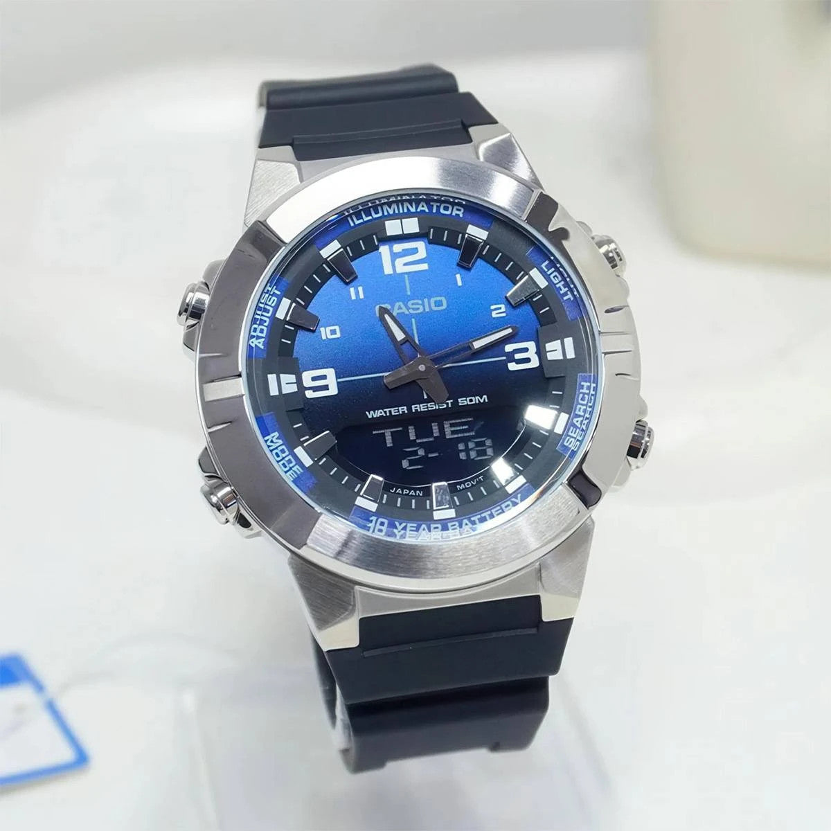 Мъжки часовник Casio - AMW-870A-2AVDF