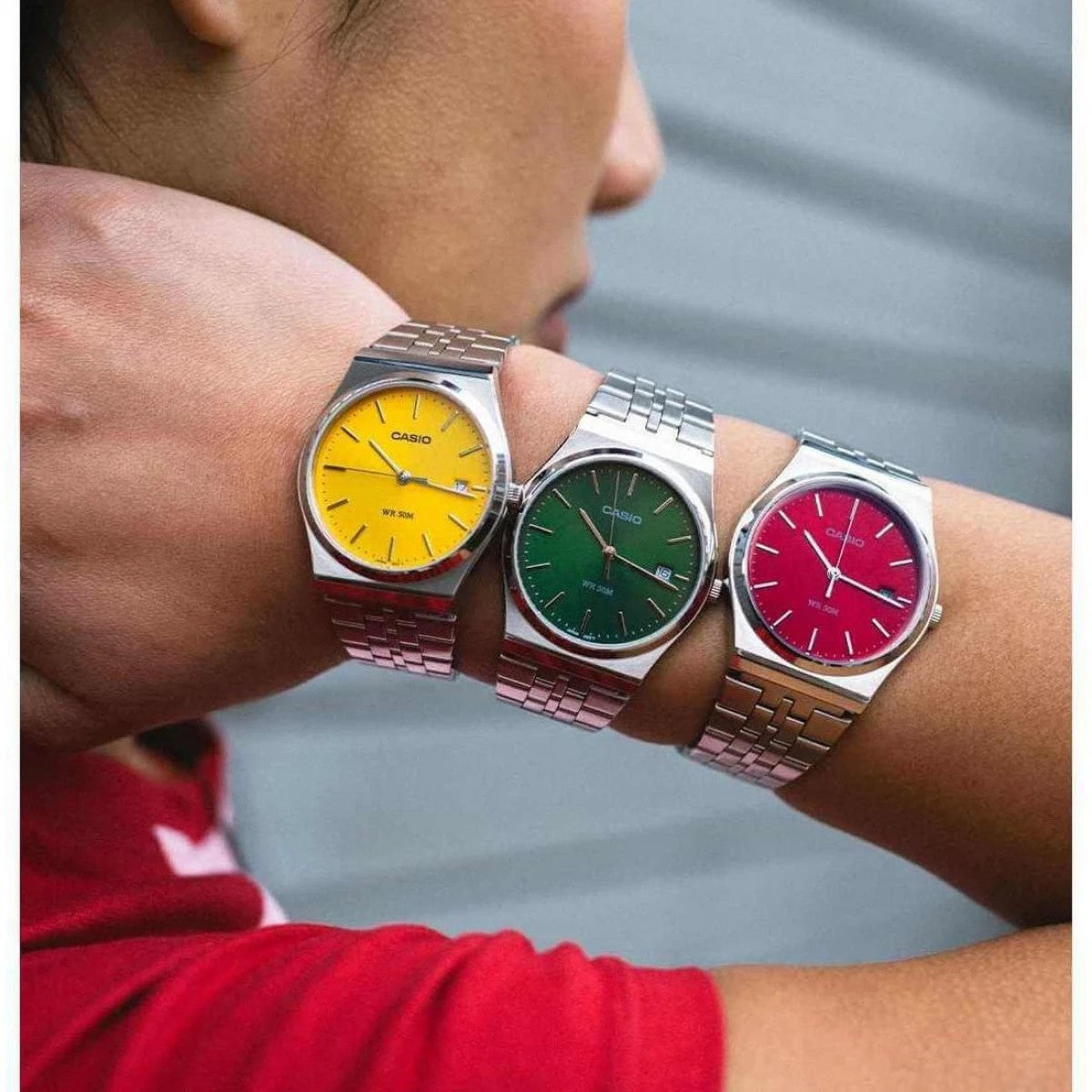 Мъжки аналогов часовник Casio - MTP-B145D-9AVEF