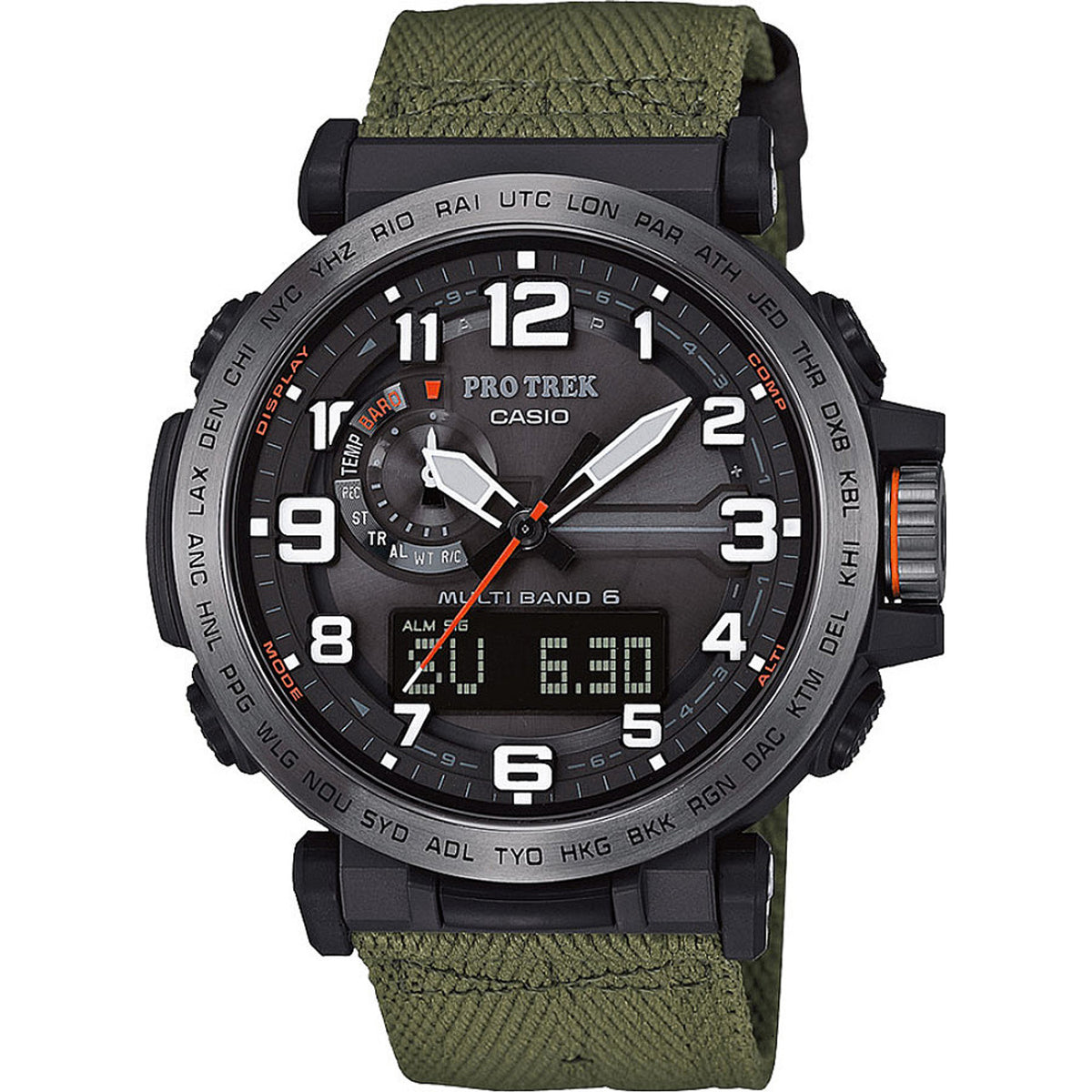 Мъжки часовник CASIO PRO TREK PRW-6600YB-3ER