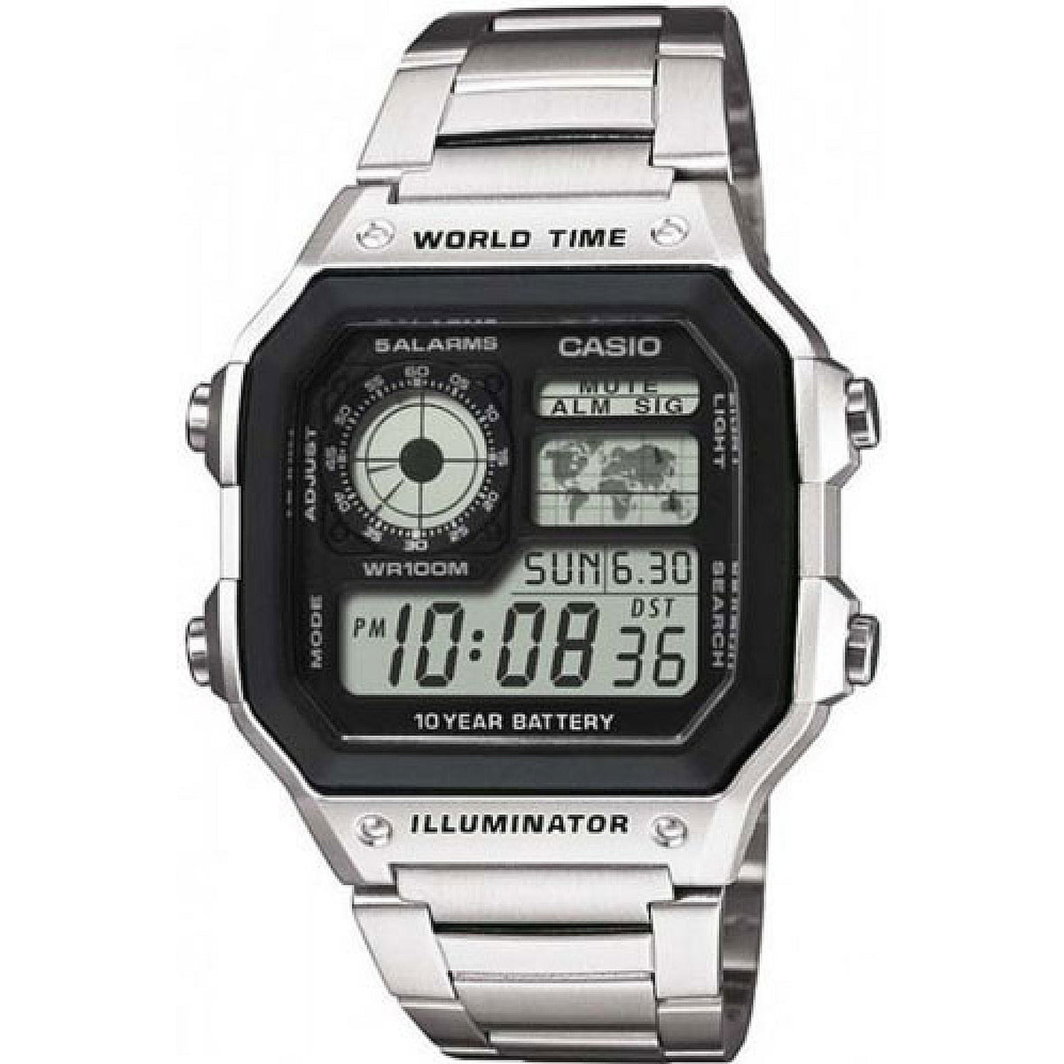 Мъжки часовник CASIO - AE-1200WHD-1AVEF