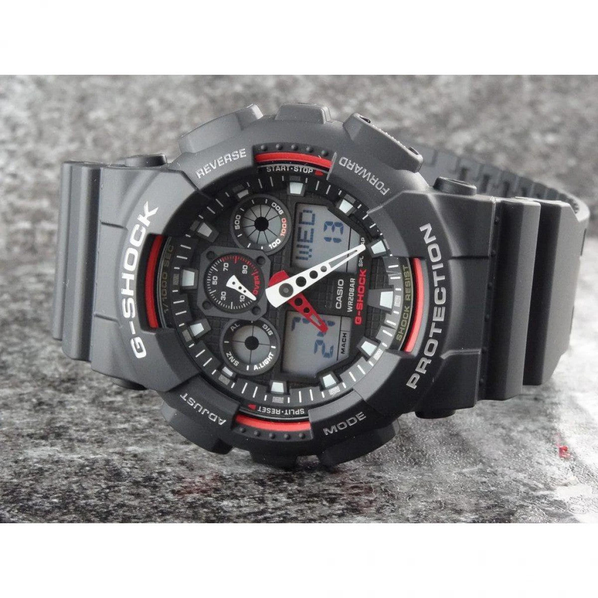 Мъжки часовник CASIO G-SHOCK - GA-100-1A4ER