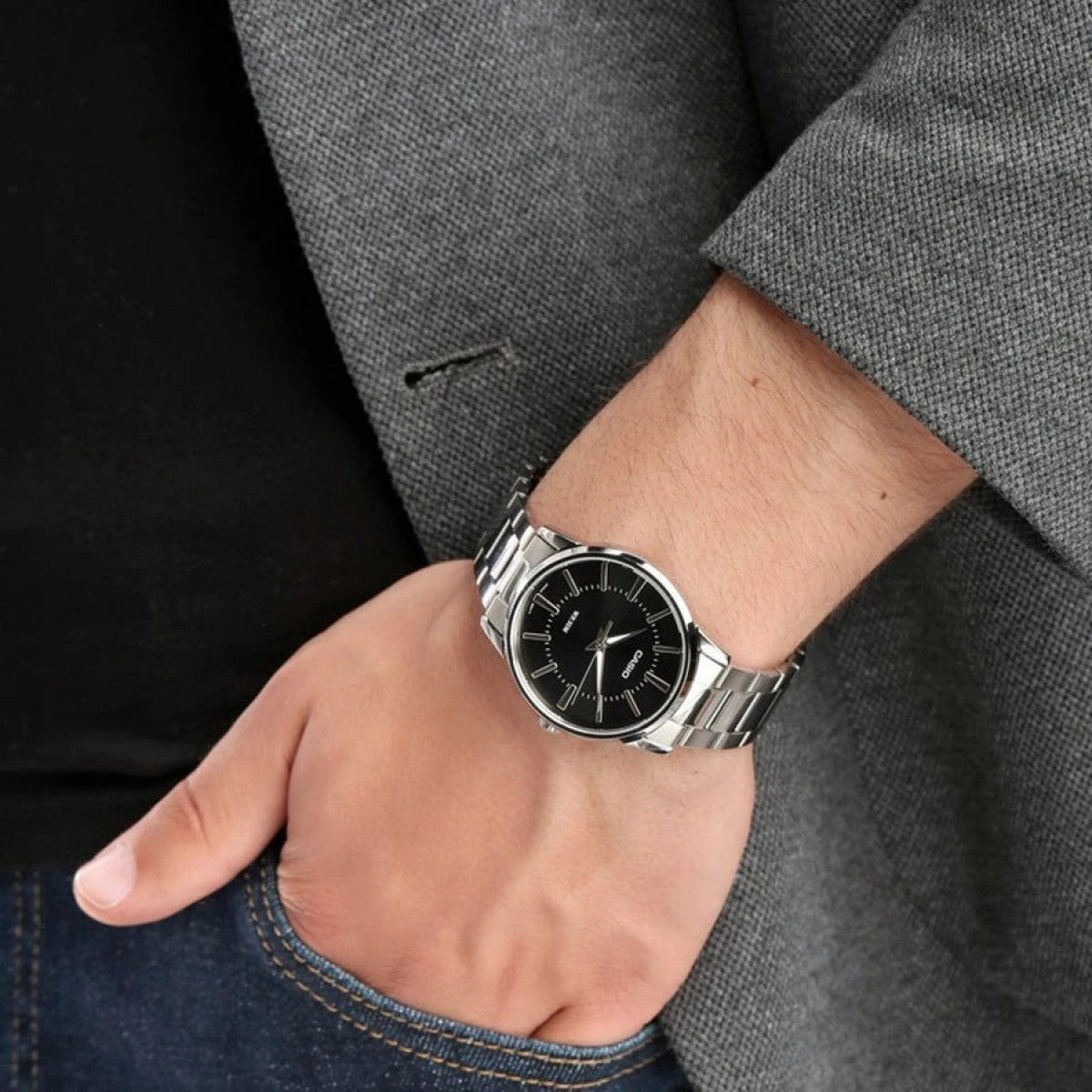 Мъжки аналогов часовник Casio - Casio Collection - MTP-1303D-1AVDF