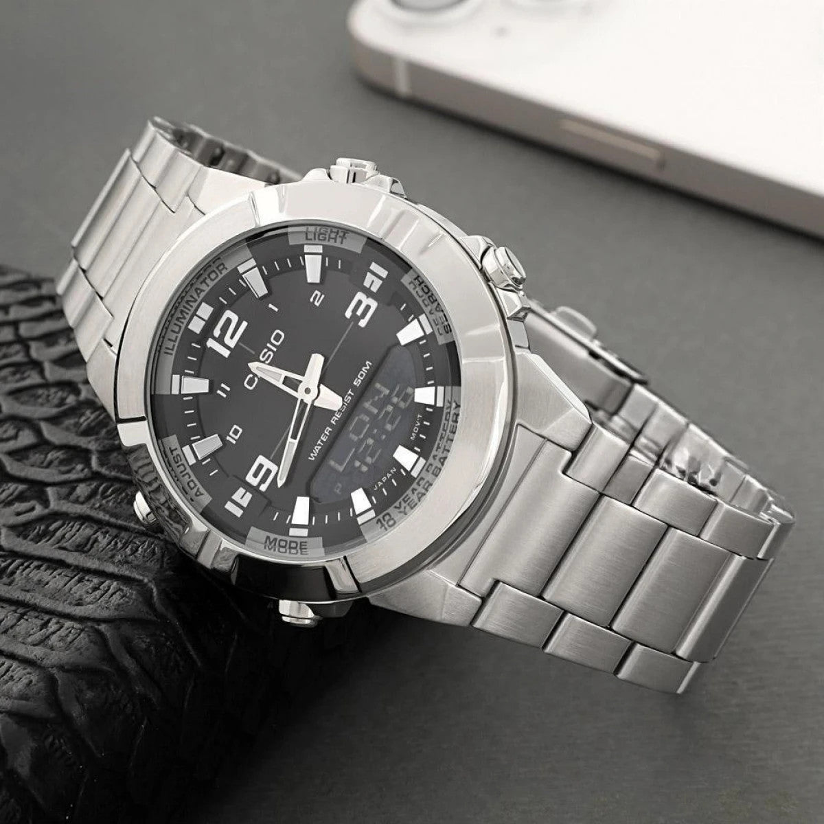 Мъжки часовник Casio - AMW-870D-1AVDF