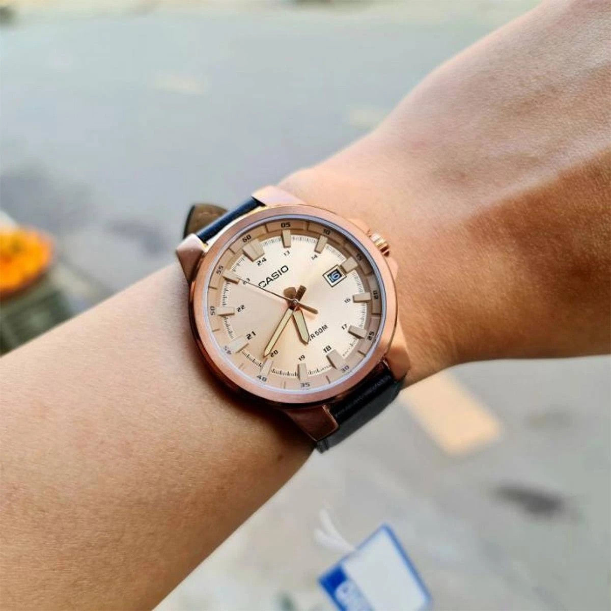 Мъжки аналогов часовник Casio - MTP-E173RL-5AVDF