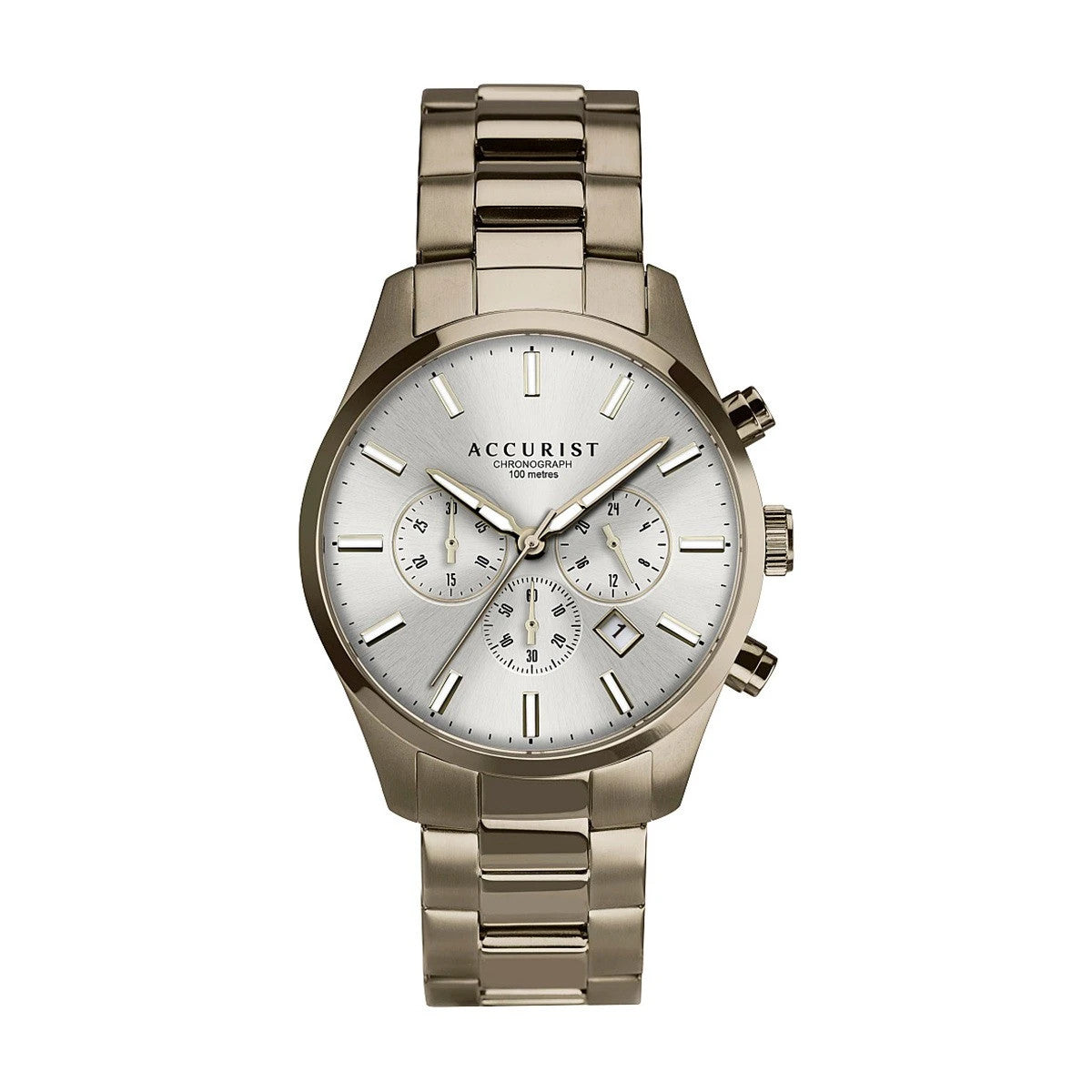 Мъжки аналогов часовник Accurist Chronograph - A-7359