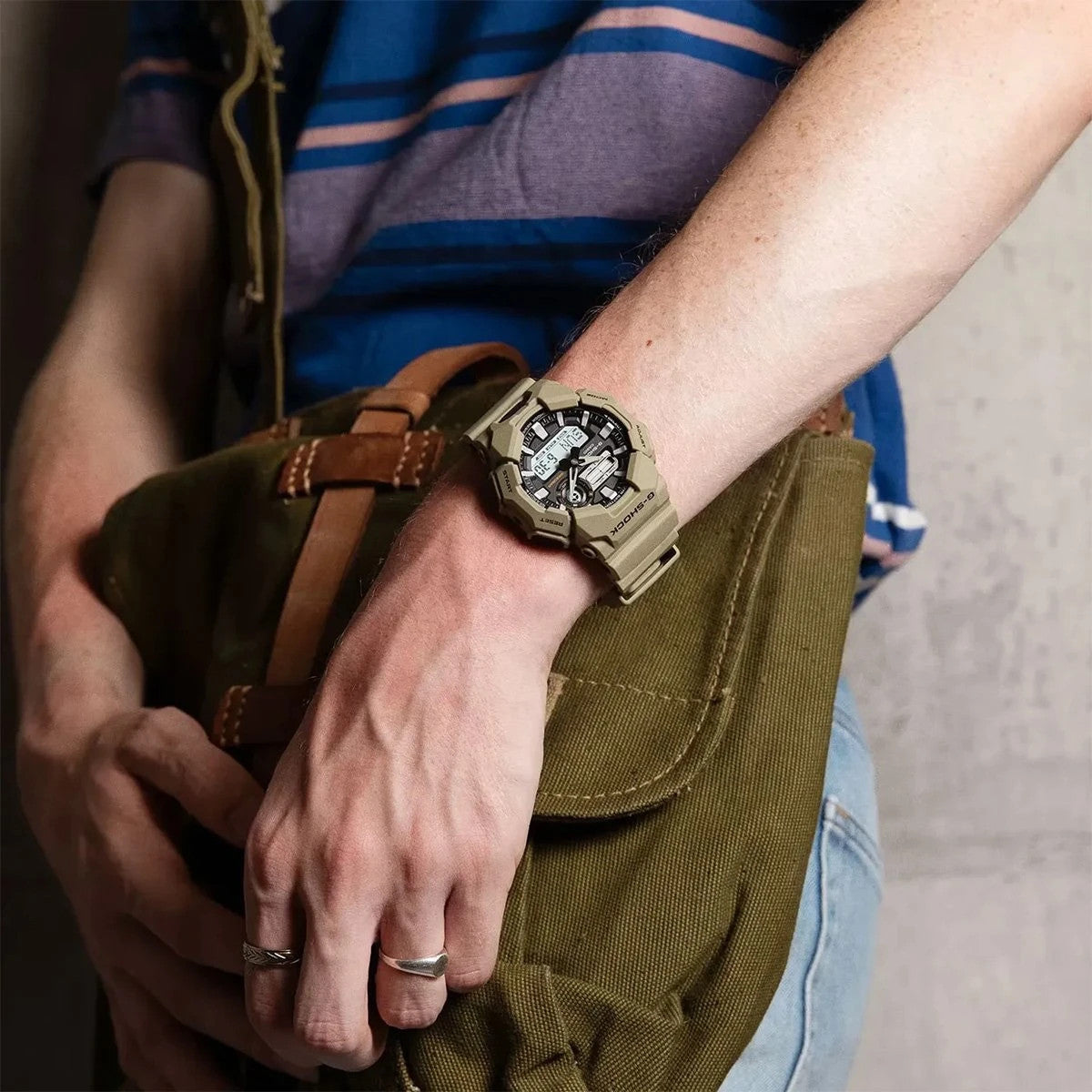Мъжки часовник Casio G-Shock - GA-010-5AER