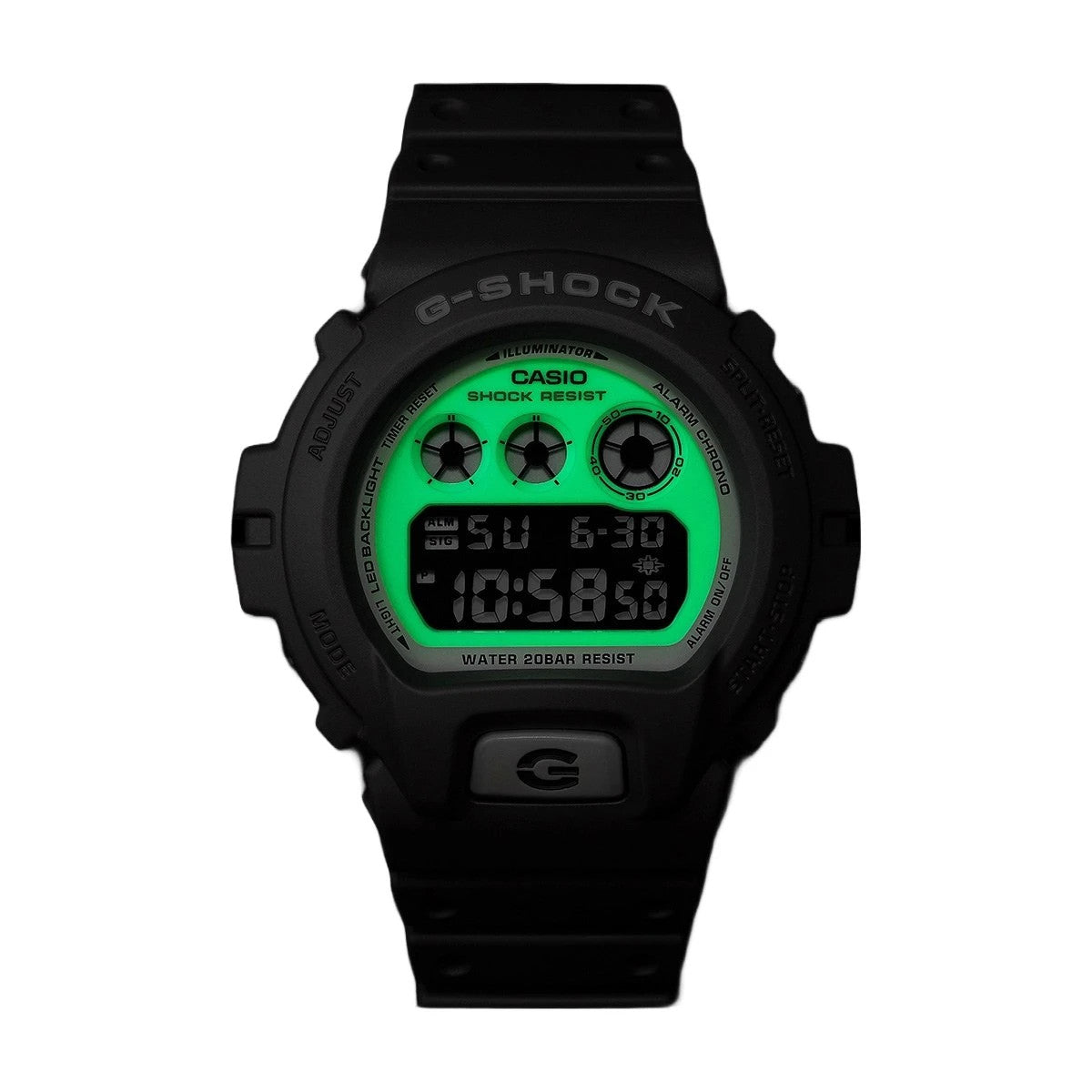 Мъжки часовник Casio G-Shock Hidden Glow Series - DW-6900HD-8ER
