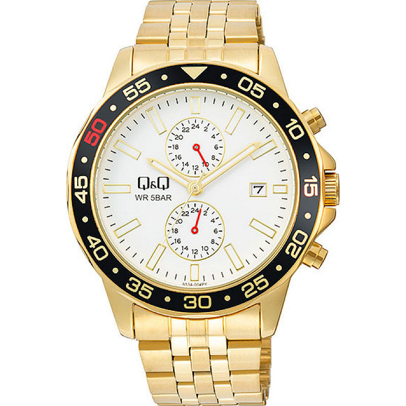 Мъжки часовник Q&Q Dual-Time - A53A-004PY