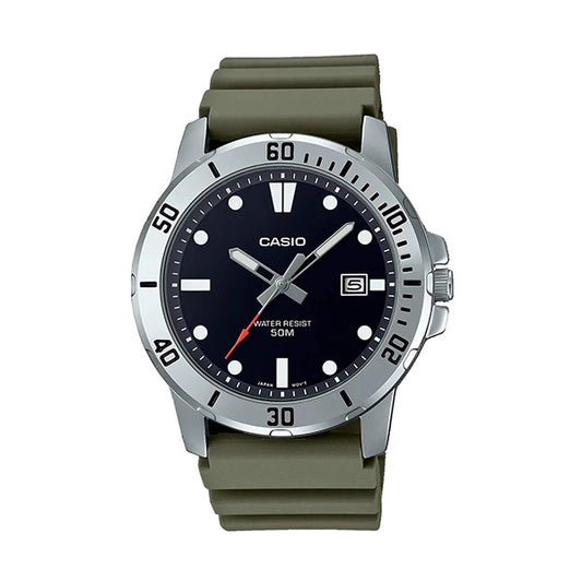 Мъжки аналогов часовник Casio - Casio Collection - MTP-VD01-3EVUDF