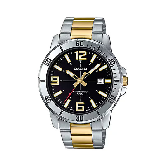 Мъжки аналогов часовник Casio - Casio Collection - MTP-VD01SG-1BVUDF