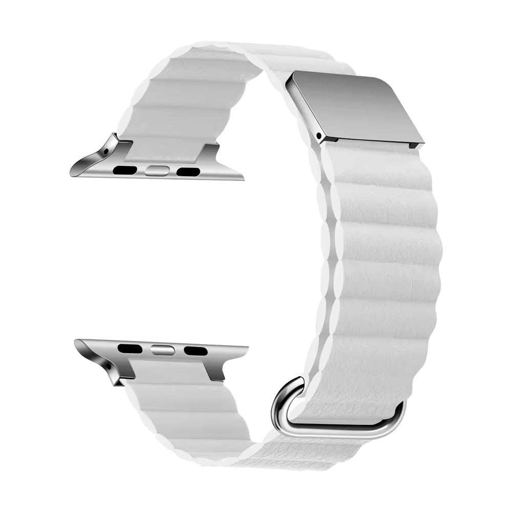 Верижка за Apple Watch - Gross Fiber Neat White - 42/44/45/49мм