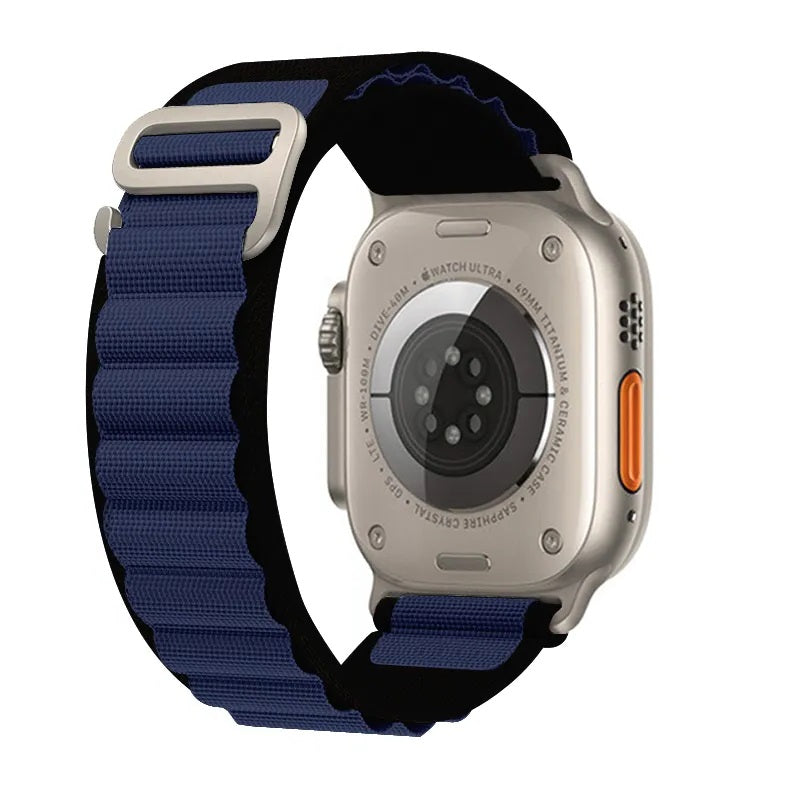 Каишка за Apple Watch - Gross Alpine Black Blue - 42/44/45/49мм