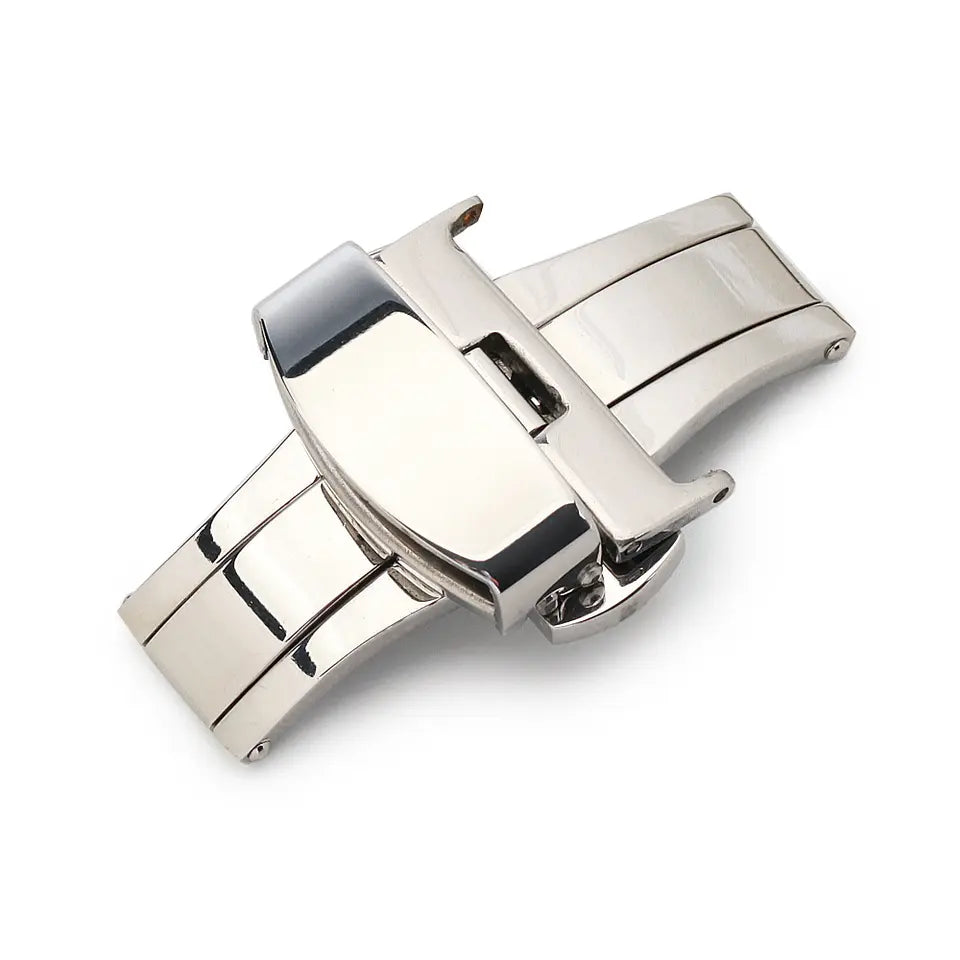 Закопчалка за каишка за часовник - Butterfly Silver - 22мм