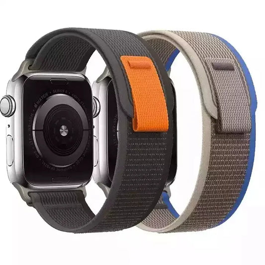 Каишка за Apple Watch - Klein Looper Black&Orange - 38/40/41мм