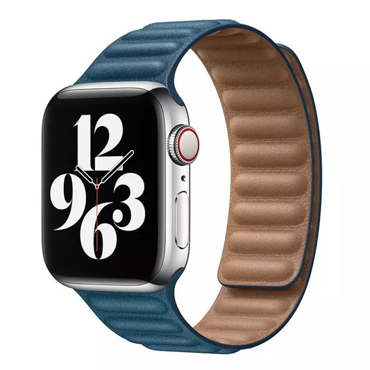 Каишка за Apple Watch - Gross Blue Fishbone - 42/44/45мм