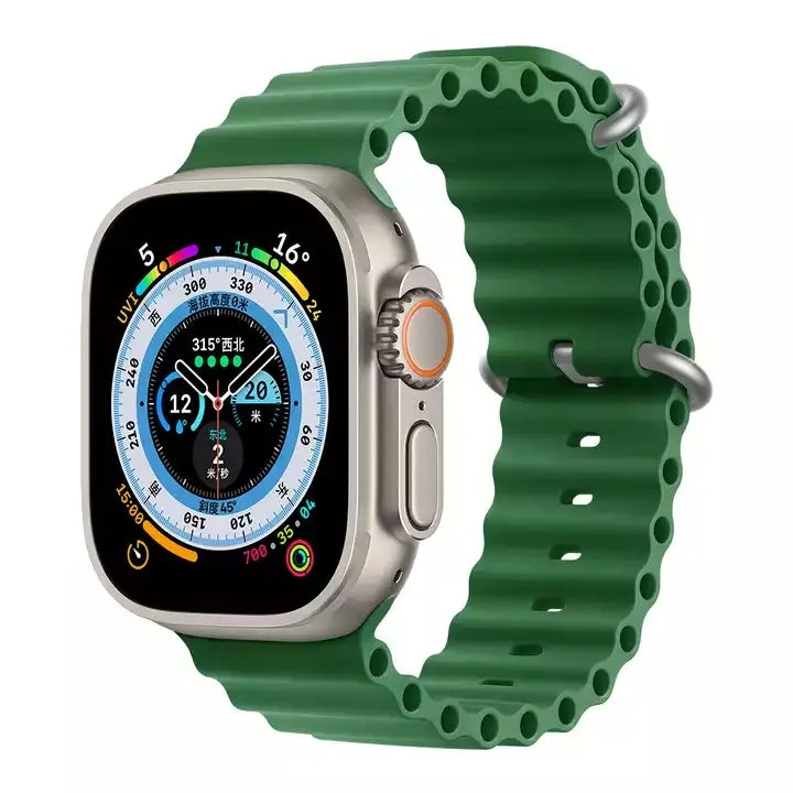 Каишка за Apple Watch - Klein Ribbed London Green - 38/40/41мм