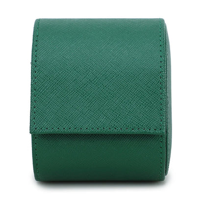 Зелена кутия за часовник - EGGSHAPE Green Saffiano - 1 слот