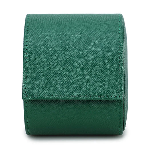 Зелена кутия за часовник - EGGSHAPE Green Saffiano - 1 слот
