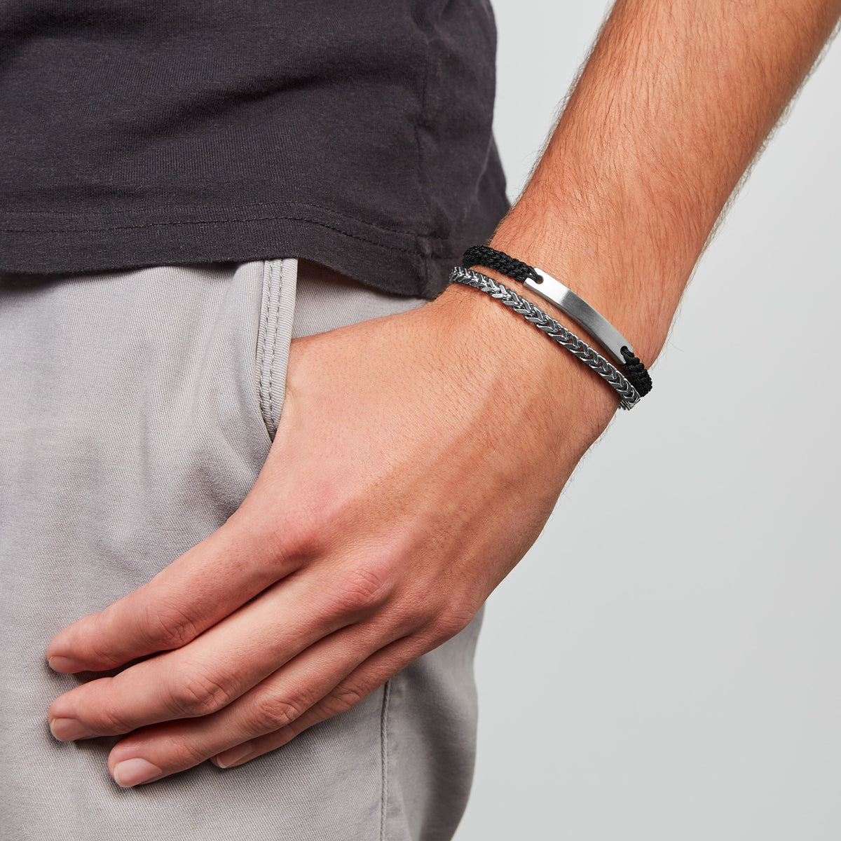 Мъжка гривна FOSSIL - JF03325040