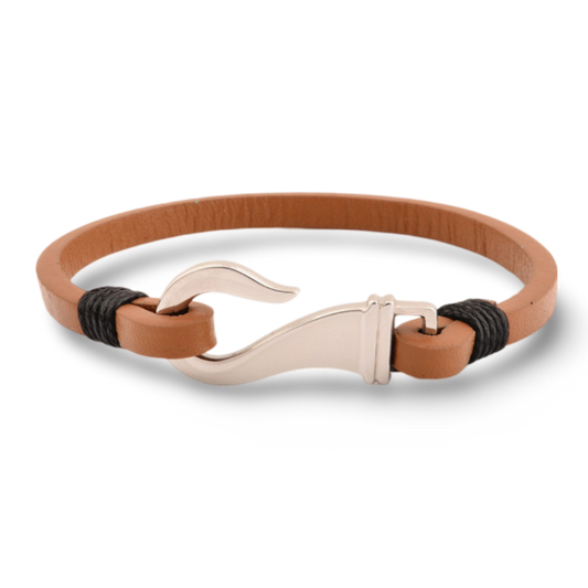 Кожена гривна - Brown Hook