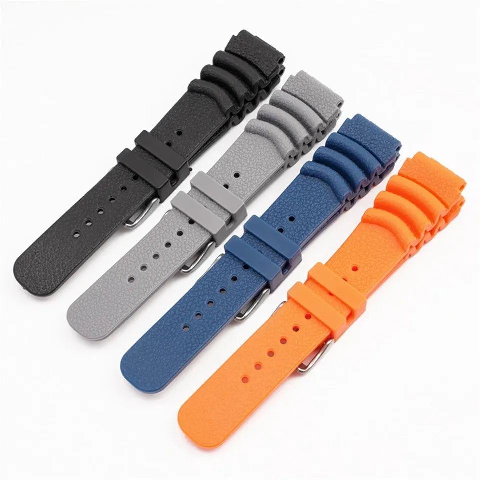 Силиконова Каишка за Часовник - Mittel Diver`s Fog - 20мм