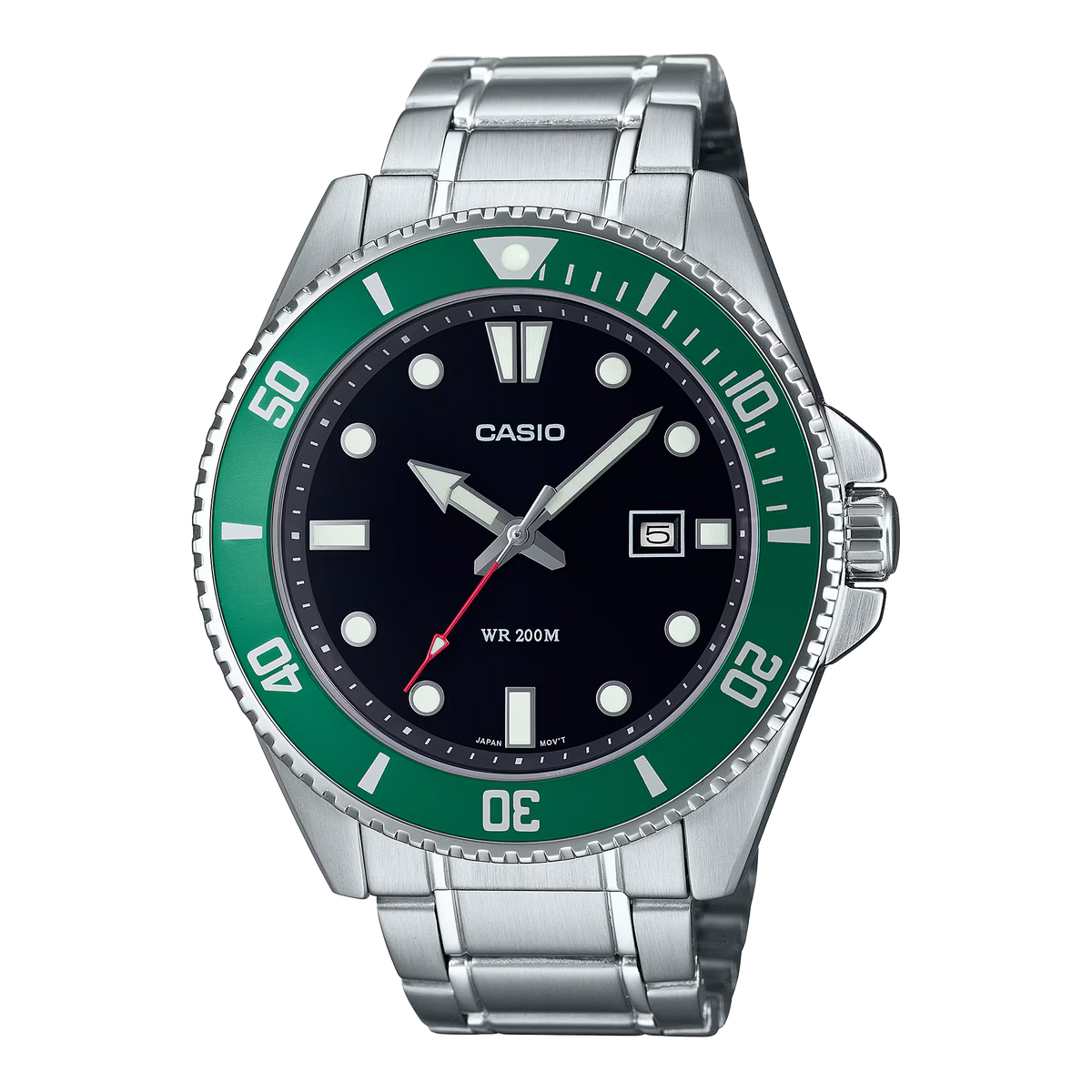 Мъжки аналогов часовник Casio Duro Diving - MDV-107D-3AVDF