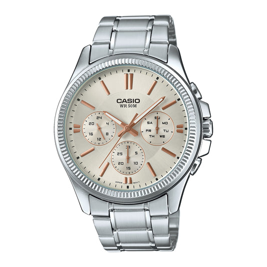 Мъжки аналогов часовник Casio Multi-Dial - Casio Collection - MTP-1375D-7A2VDF