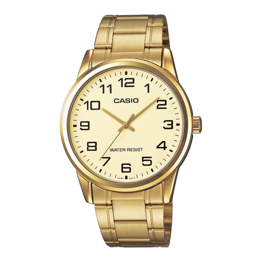 Мъжки аналогов часовник Casio - Casio Collection - MTP-V001G-9BUDF
