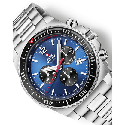 Мъжки часовник SWISS MILITARY BY CHRONO - SM34093.02SET BLUE