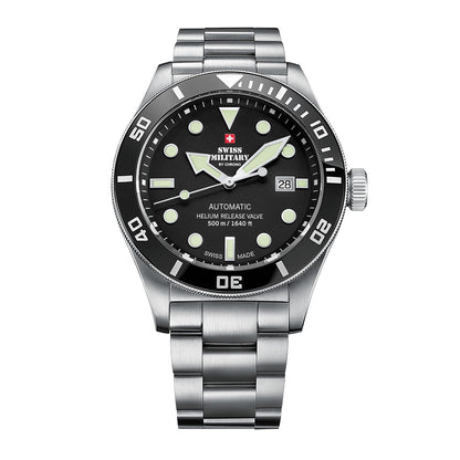 Мъжки часовник SWISS MILITARY BY CHRONO - SMA34075.01SET BLACK