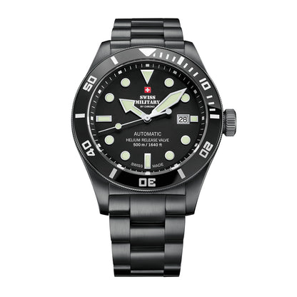 Мъжки часовник SWISS MILITARY BY CHRONO - SMA34075.04SET BLACK
