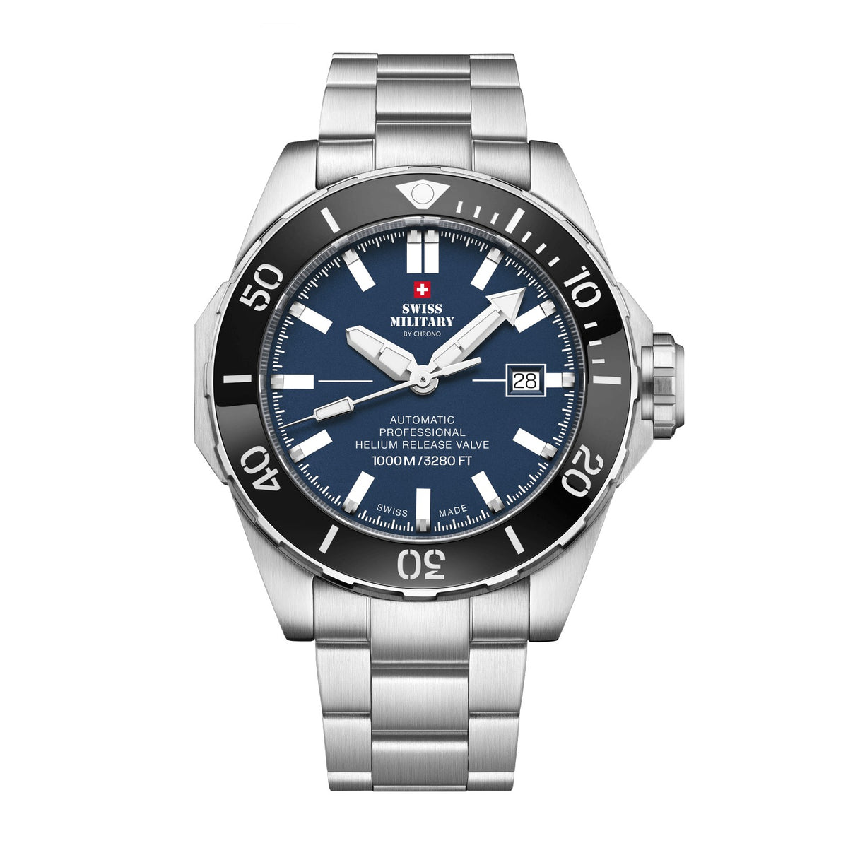 Мъжки часовник SWISS MILITARY BY CHRONO - SMA34092.02 SET BLUE